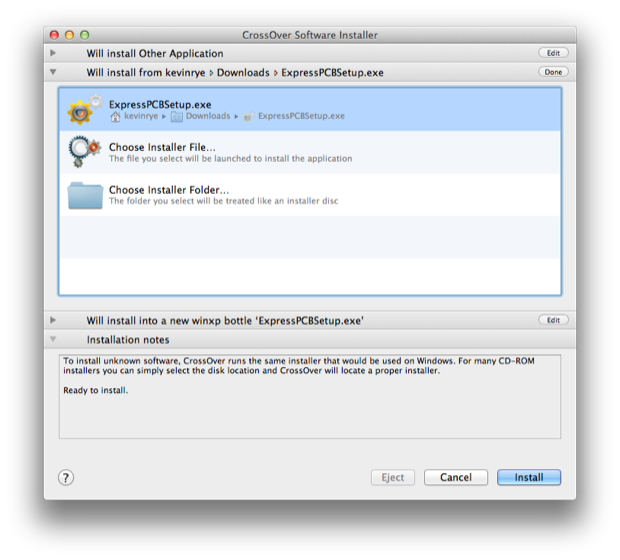 crossover installer 2