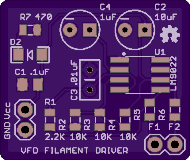 Filament Driver V1 front