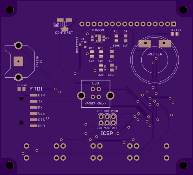 LCD v2 oshpark render back