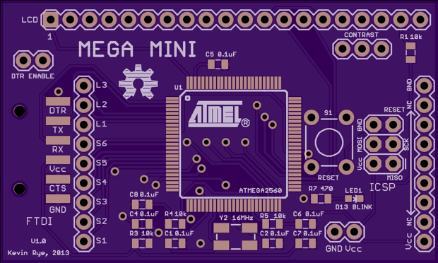 MEGA Mini V1 front render