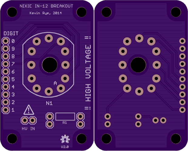 Nixie Breakout V2.0