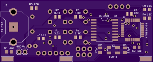 OLED Clock V1 bottom