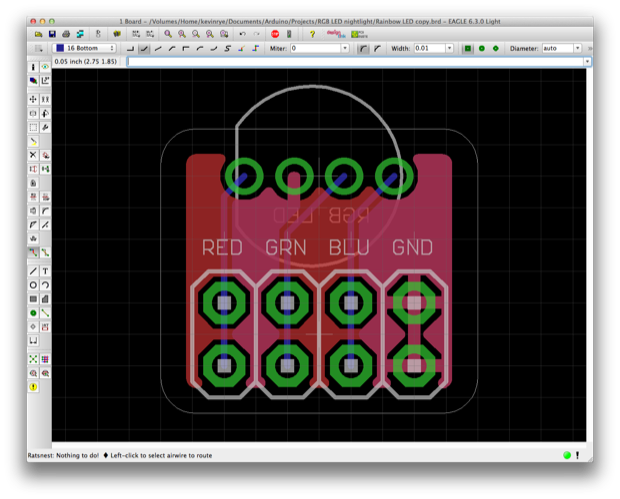 RGB Breakout v2 pcb