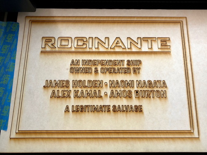 Rocinante Plaque 003